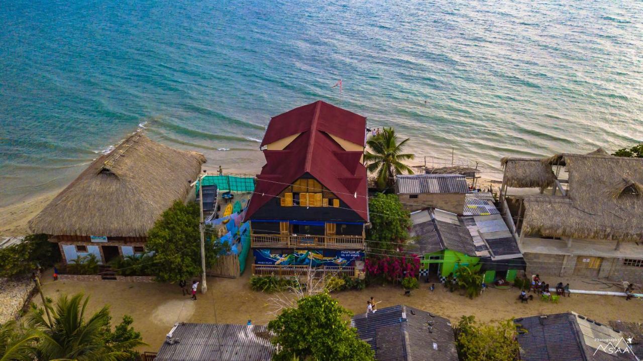 Hostel Blue Sea Rincon Del Mar Bagian luar foto